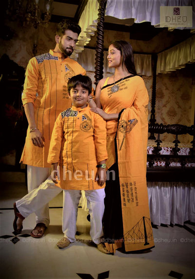 Loving Family Set-Kolkata-a Dheu Product - Boutique Dheu