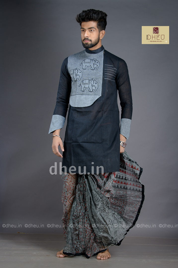 Designer Kurta - Puja Special - Boutique Dheu