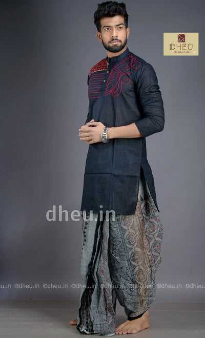 Durga -Designer Kurta (Without Dhoti) - Boutique Dheu