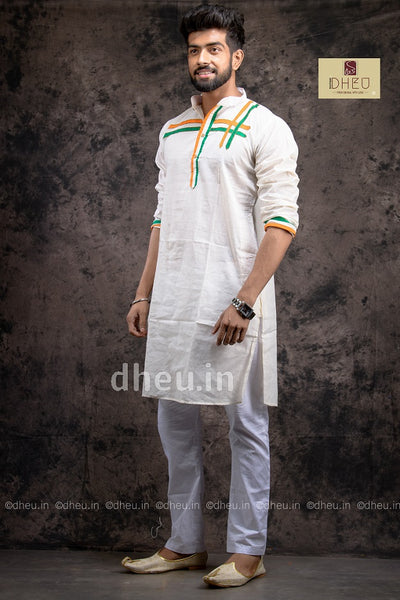 Independence Special  Kurta for Men - Boutique Dheu