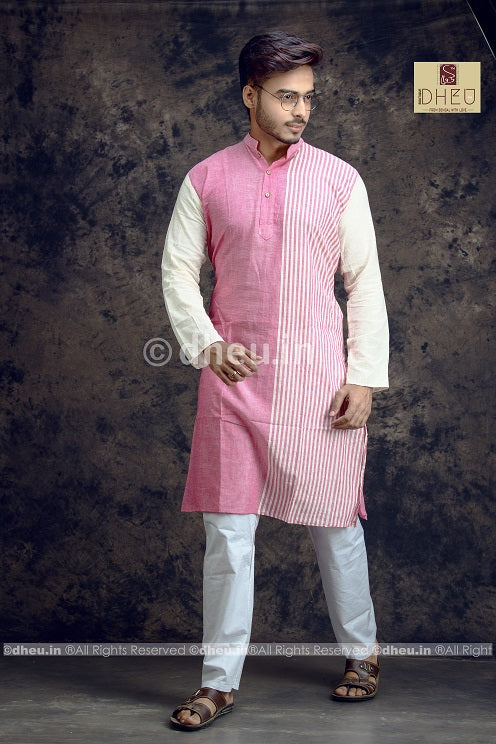 Casual designer pink kurta at low cost only in dheu.in