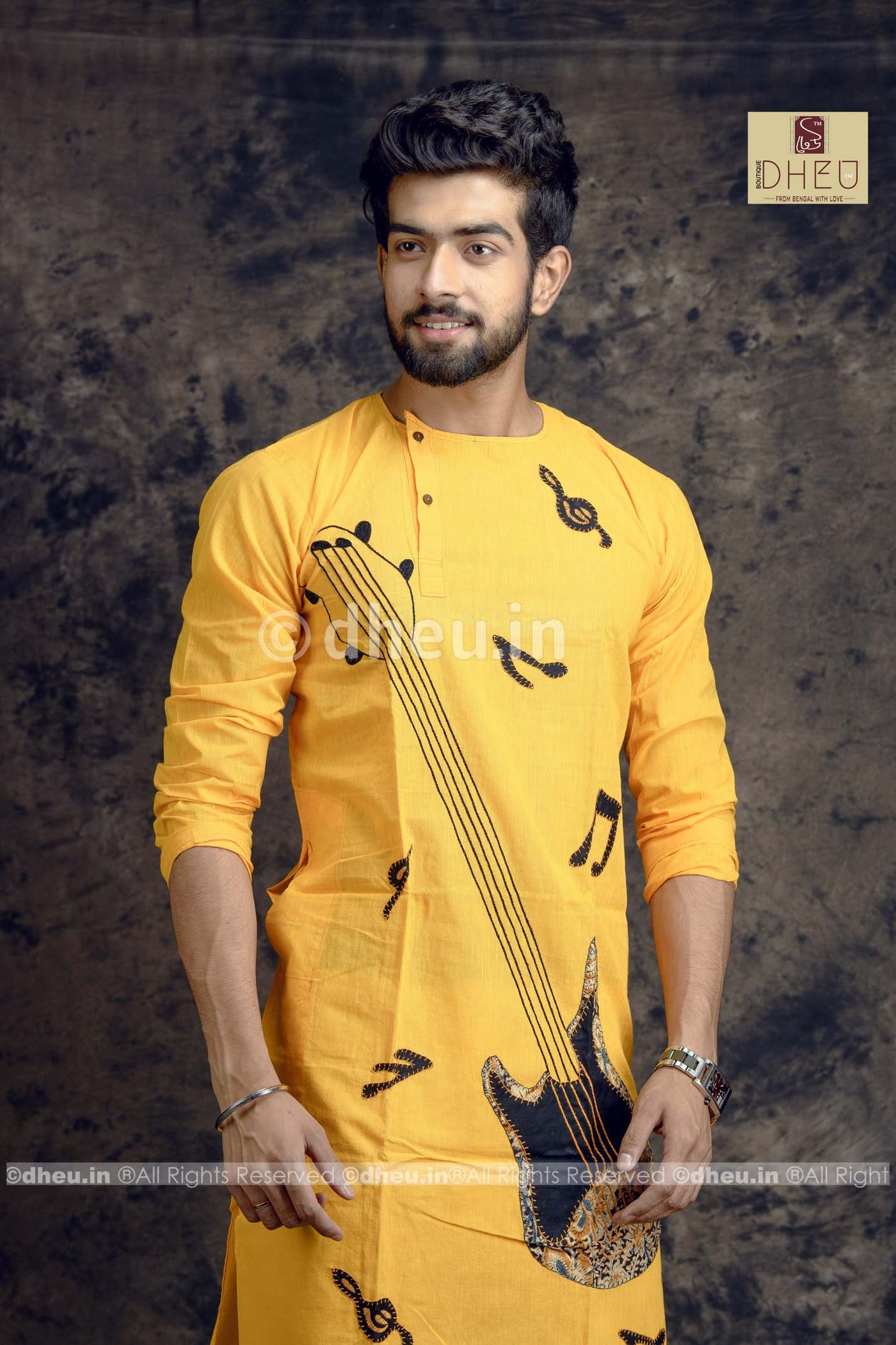 Handcrafted Kurta for Men - Boutique Dheu