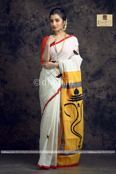 Diya-Dheu Exclusive Applique Saree - Boutique Dheu