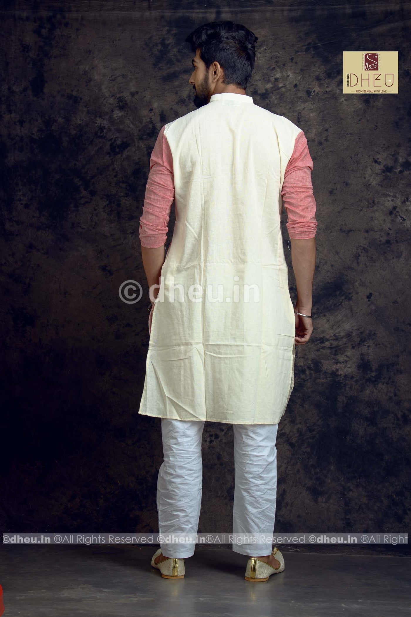Stripe Pure Cotton kurta - Boutique Dheu
