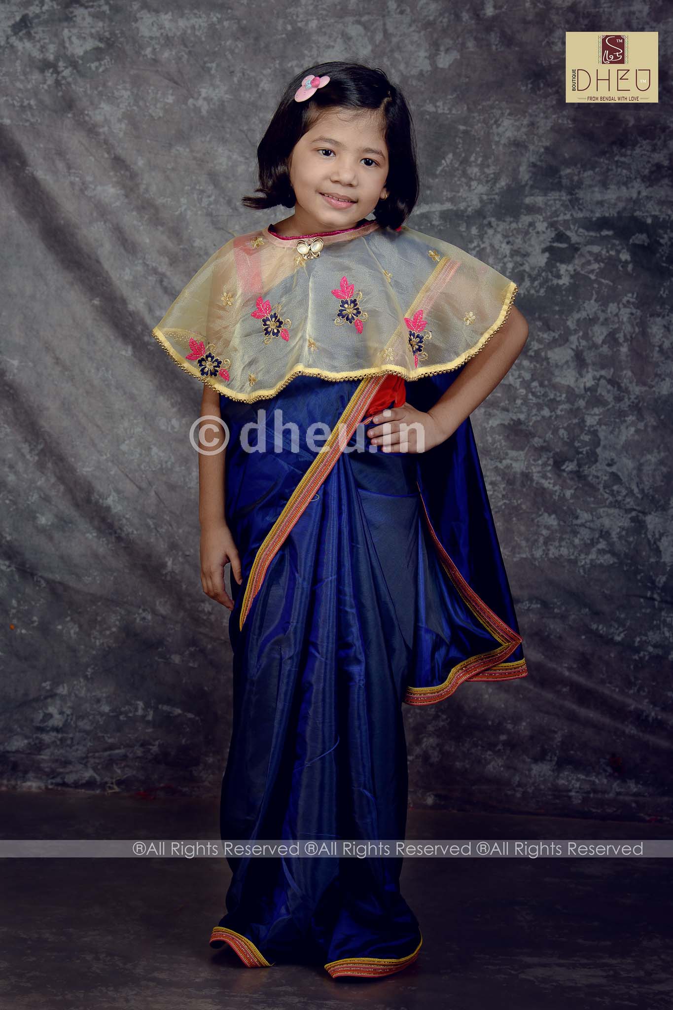 Baby Girls' Saree - Boutique Dheu