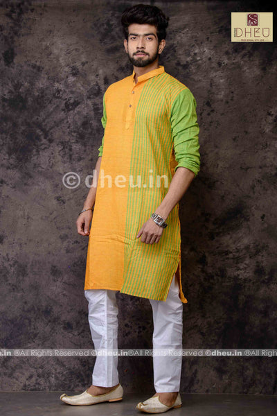 Pure Cotton Stripe  kurta - Boutique Dheu