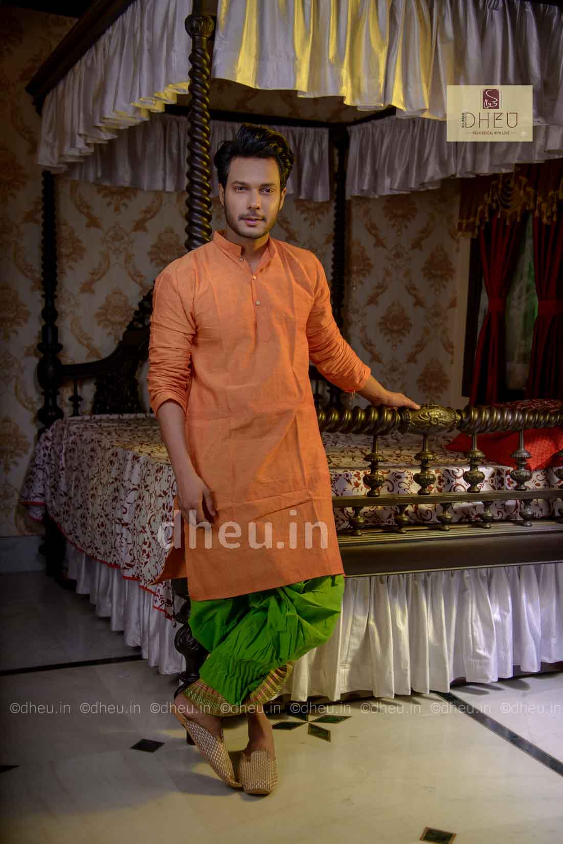 Designer  Dhoti Kurta Full Set - Boutique Dheu