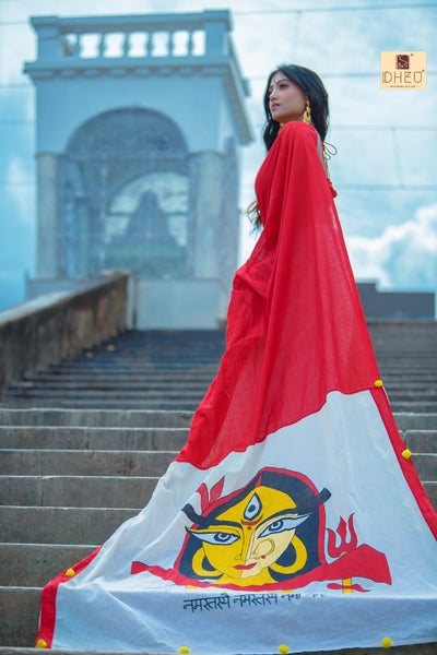 Exclusive  Durga Saree - Boutique Dheu