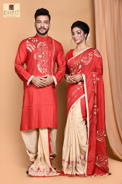 Biyer Saaj - Dheu Signature Couple set