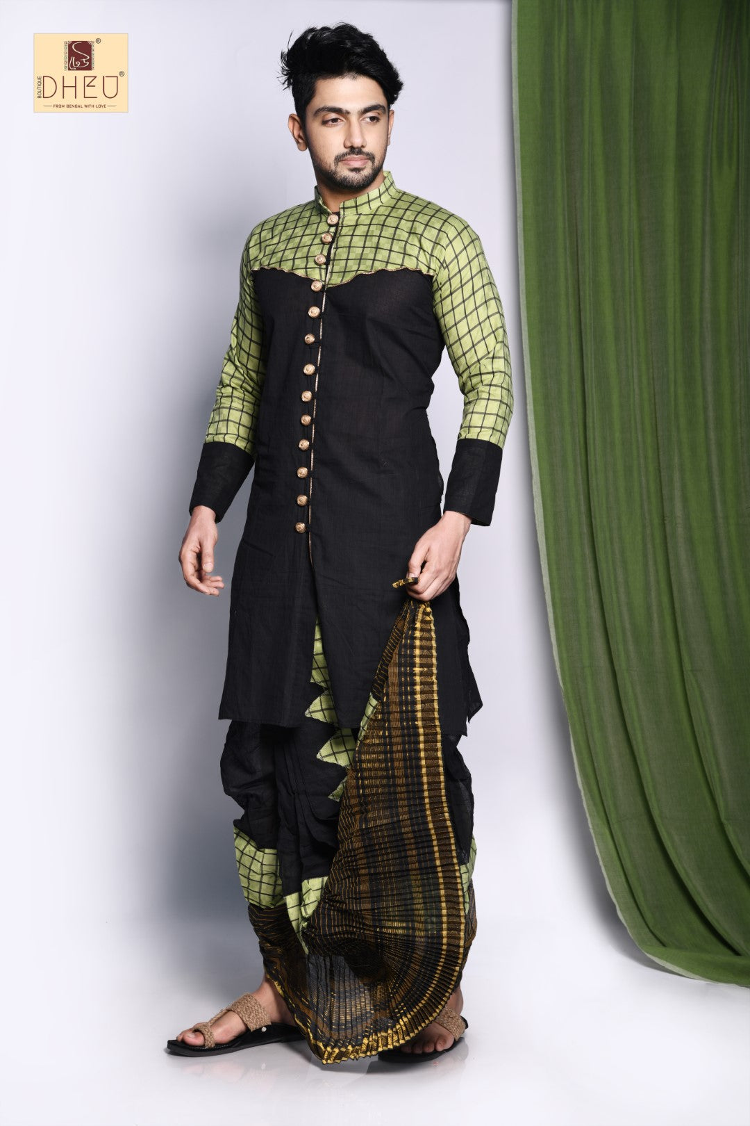 Bells of Ireland- Kurta+Dhoti(Optional)