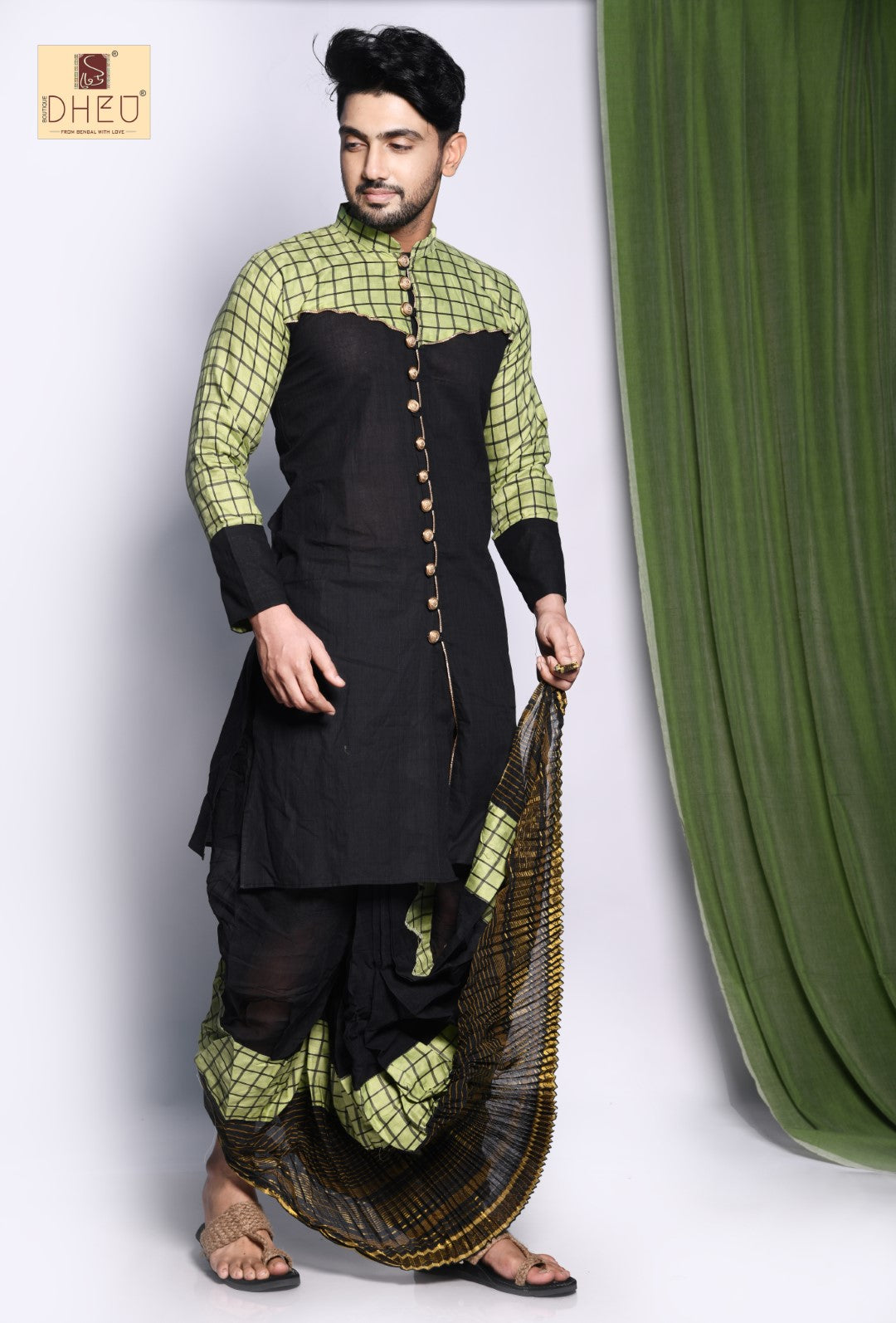 Bells of Ireland- Kurta+Dhoti(Optional)
