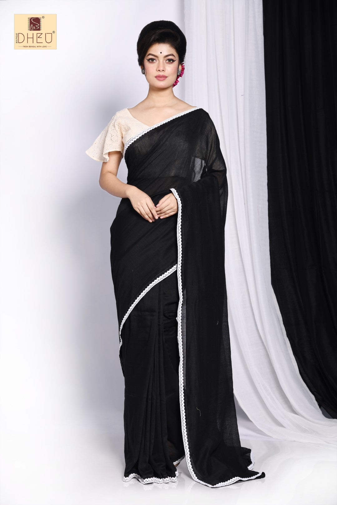 Midnite Black-Dheu Exclusive Saree