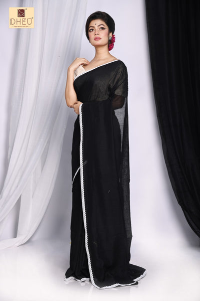 Midnite Black-Dheu Exclusive Saree