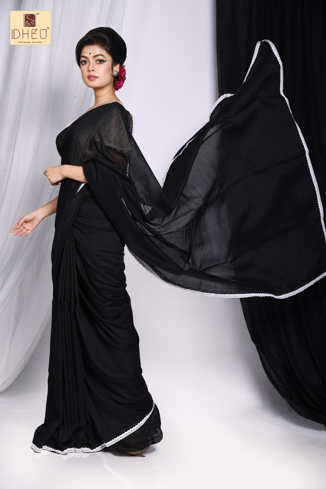 Midnite Black-Dheu Exclusive Saree