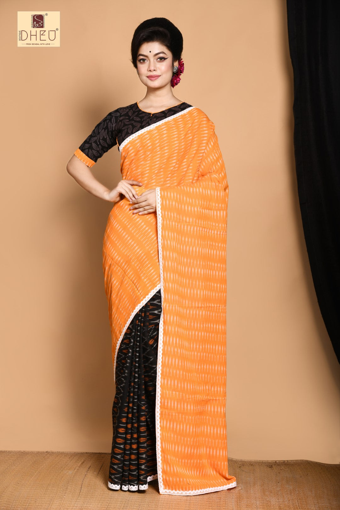 Kali Pili-Dheu Exclusive Saree