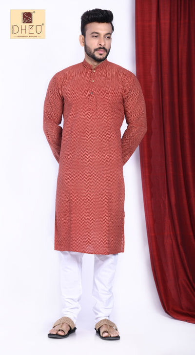 Absolute Ajrakh - Pure Cotton Kurta