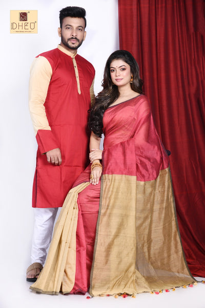 Yaadein- Festive Couple set