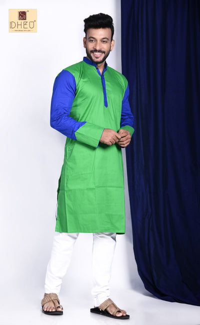 Amar Tumi- Cotton Saree Kurta Couple Set