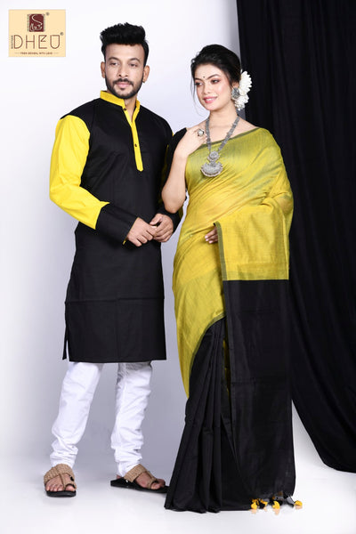 Tum Bin - Kurta-Saree Couple Set