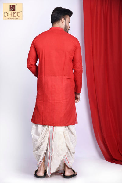 Scarlet Bee - Dheu Designer Dhoti(Optional)Kurta Set