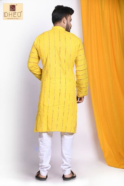 Surya Mukhi- Khadi Couple Set