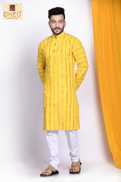 Surya Mukhi- Khadi Couple Set