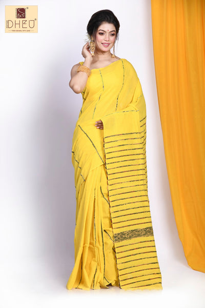 Surya Mukhi – Handloom Khes Cotton Saree