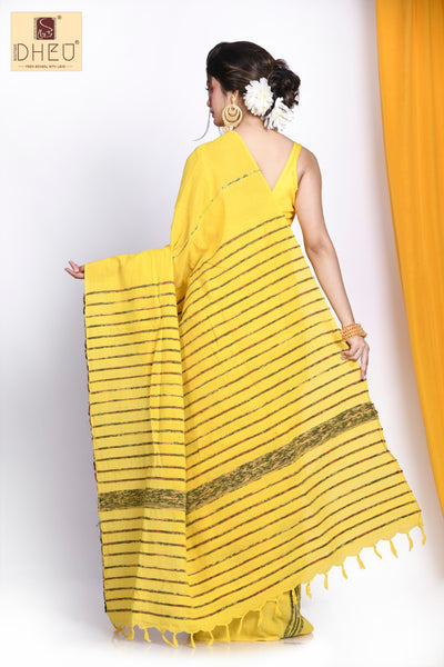 Surya Mukhi – Handloom Khes Cotton Saree