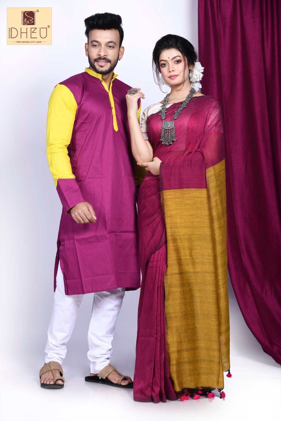 Dil Bechara- Festive Couple set