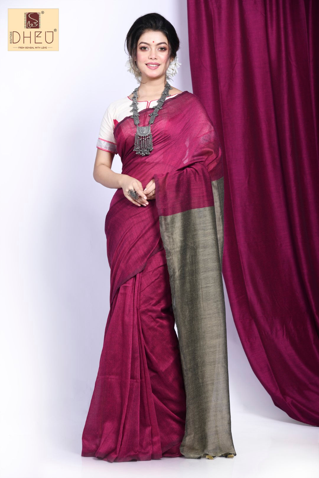 Bazigaar- Kurta-Saree Couple Set