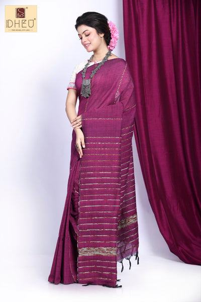 Margaret – Handloom Khes Cotton Saree