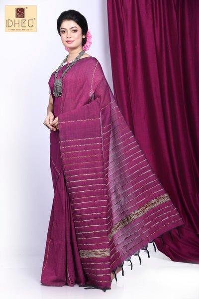 Margaret – Handloom Khes Cotton Saree