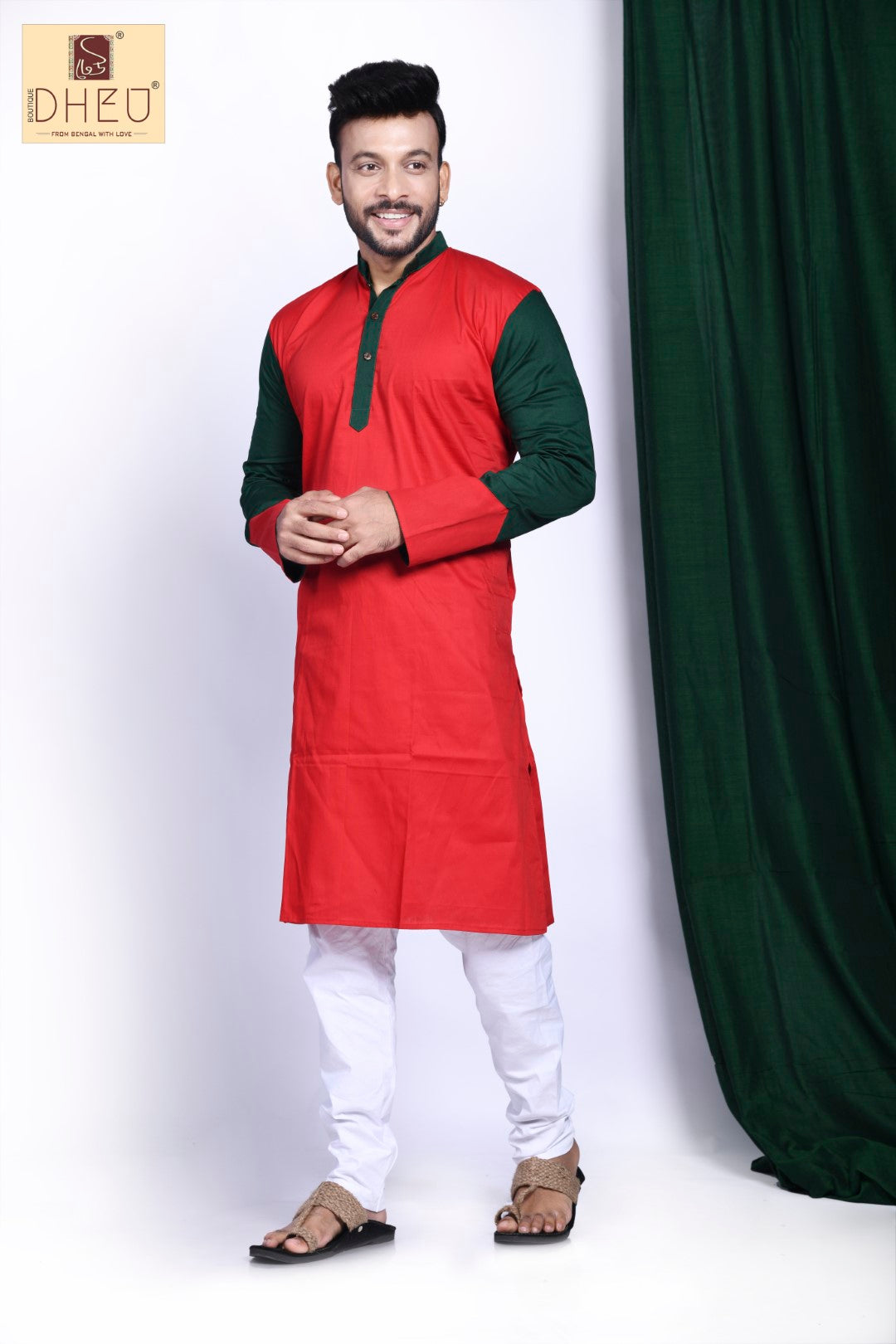 Mohun Bagan-Festive Couple set