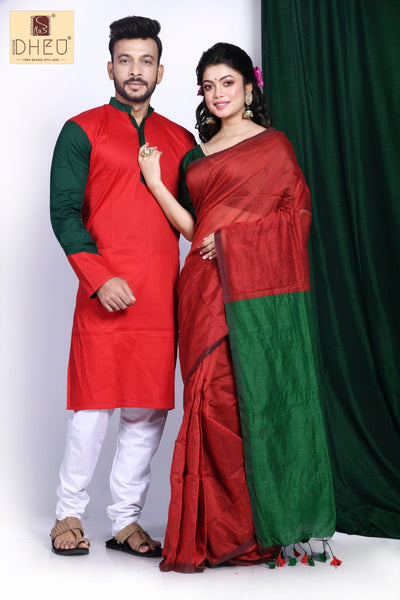 Mohun Bagan-Festive Couple set