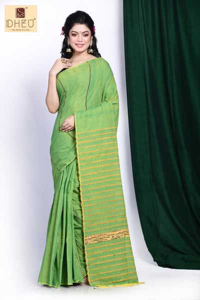 Lady's Slipper– Handloom Khes Cotton Saree