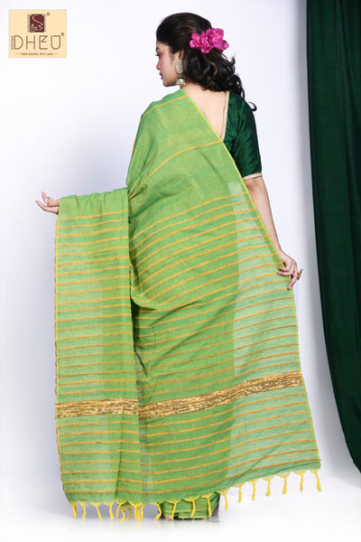 Lady's Slipper– Handloom Khes Cotton Saree