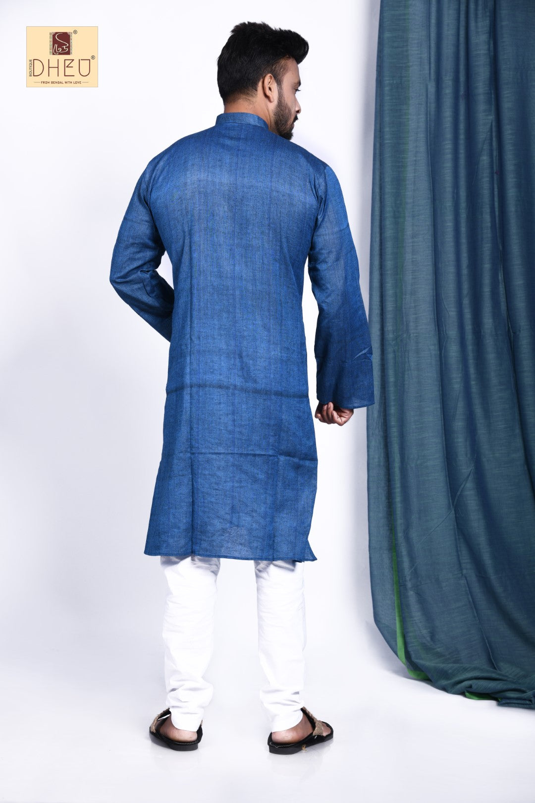 Desert Bluebells - Pure Cotton Kurta