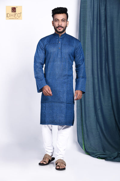 Desert Bluebells - Pure Cotton Kurta