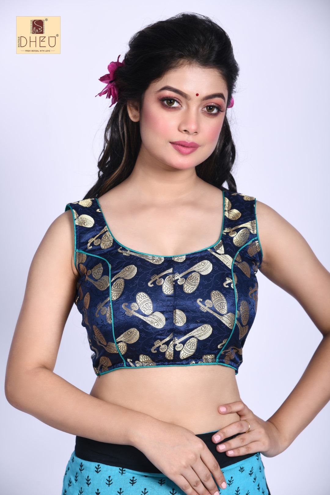 Tansen er Tanpura- Designer Blouse