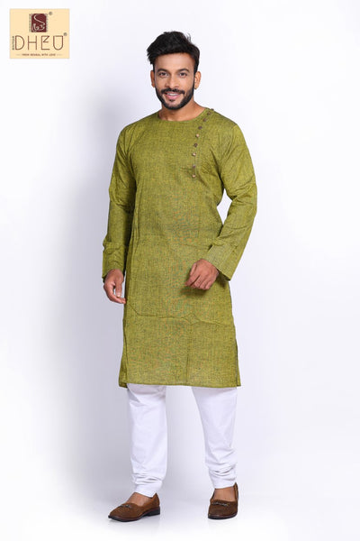 Vibrant  Moss green designer kurta at low cost in dheu.in