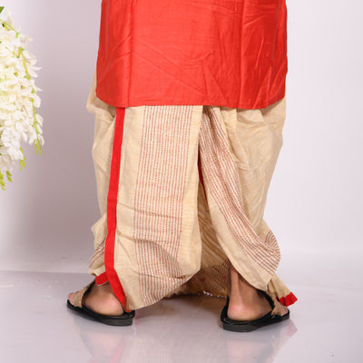 Designer Kantha Dhoti- Ready to wear