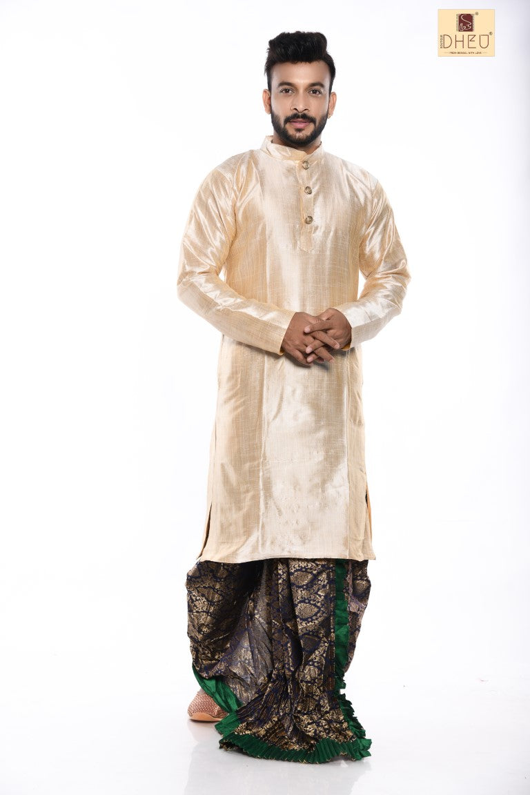 Prince of Gwalior-Dheu Designer Dhoti(Optional)Kurta Set