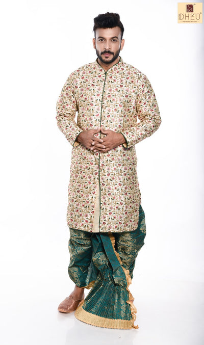 Parinay- Dheu Designer Dhoti(Optional)Kurta Set