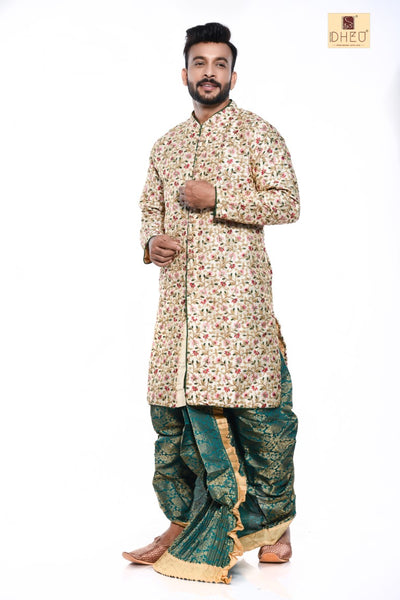 Parinay- Dheu Designer Dhoti(Optional)Kurta Set