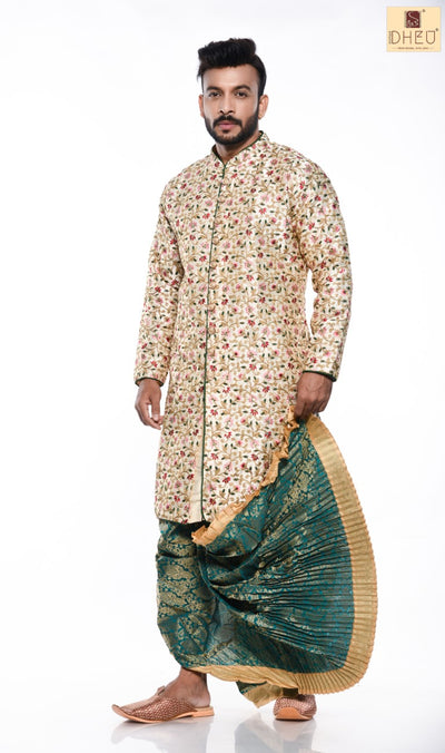 Parinay- Dheu Designer Dhoti(Optional)Kurta Set