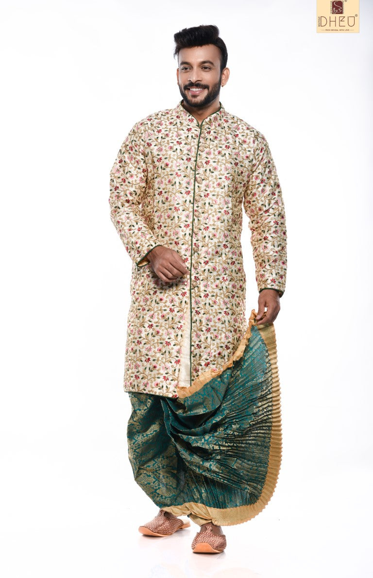 Parinay- Dheu Designer Dhoti(Optional)Kurta Set