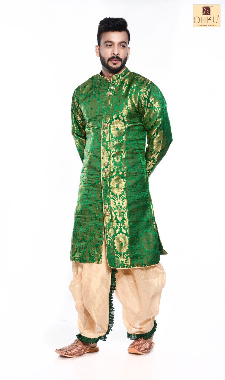 Wedding Canvas- Dheu Designer Dhoti(Optional)Kurta Set