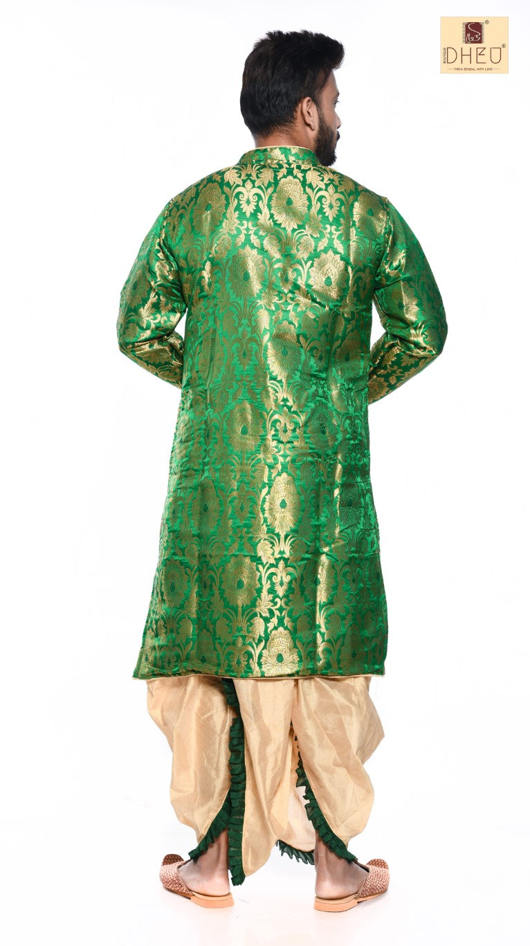 Wedding Canvas- Dheu Designer Dhoti(Optional)Kurta Set