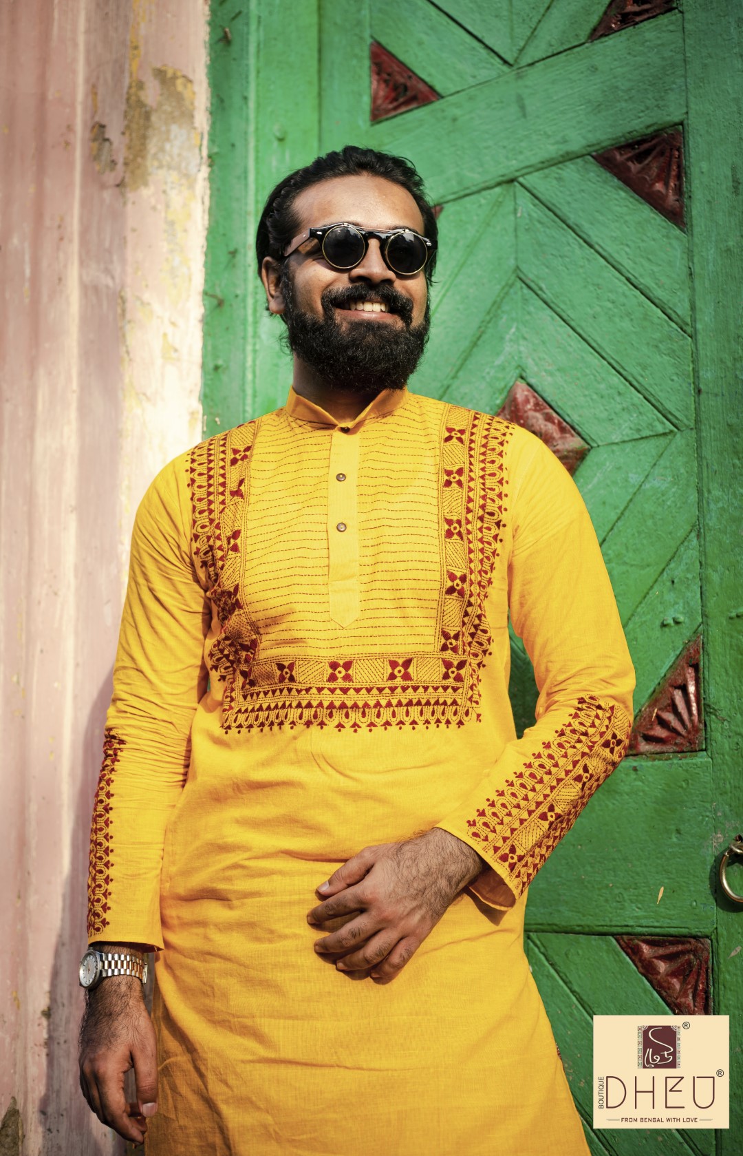 Anyo Basanto-Kurta+ Dhoti(Optional)